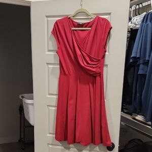 Elegant Red Women's Dress
